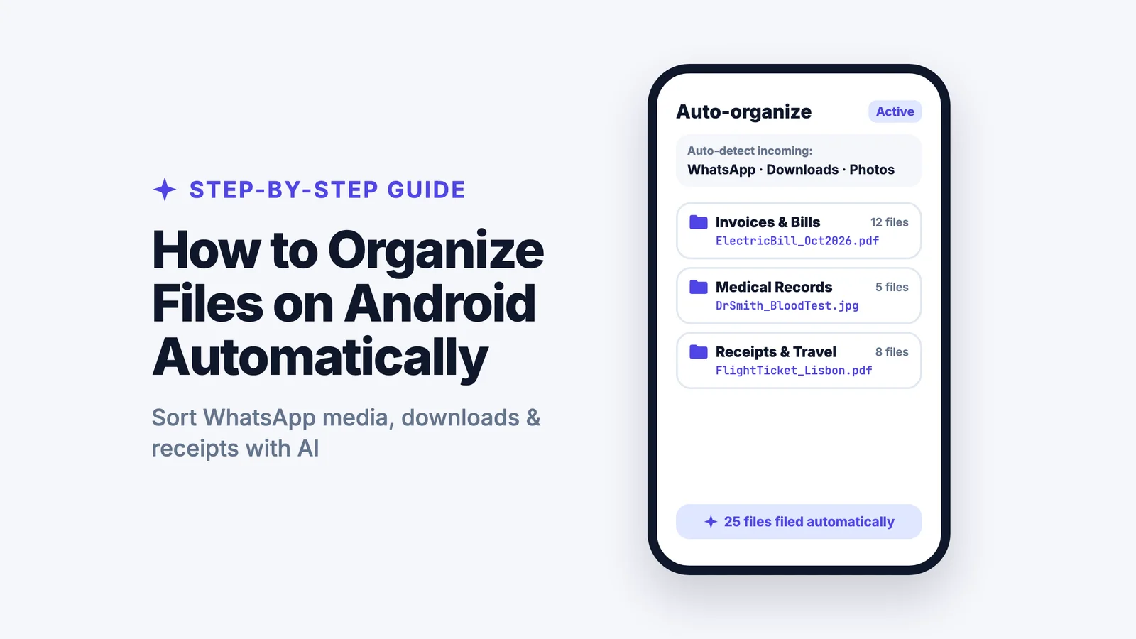 How to Organize Files on Android Automatically (2026)