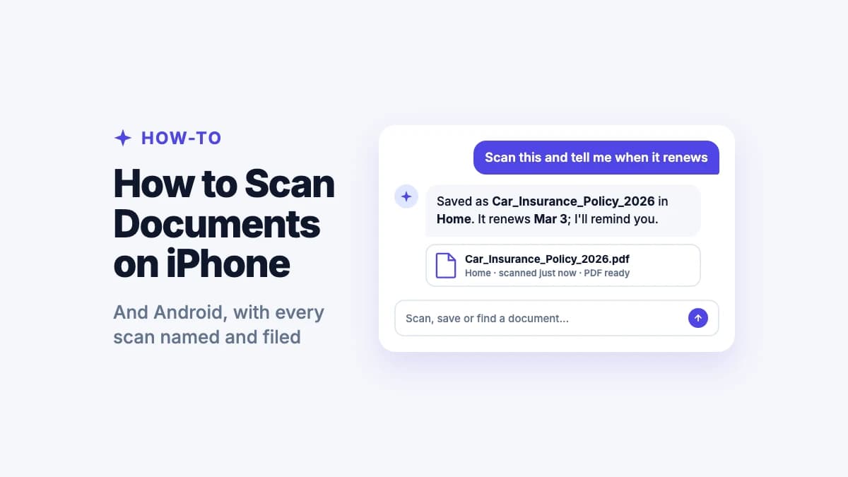 How to Scan Documents on iPhone (and Android)