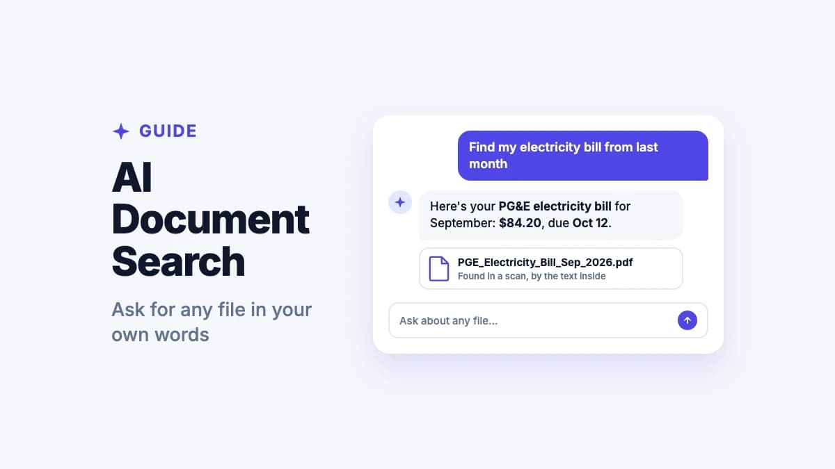 AI Document & File Search: Find Any File by What's Inside