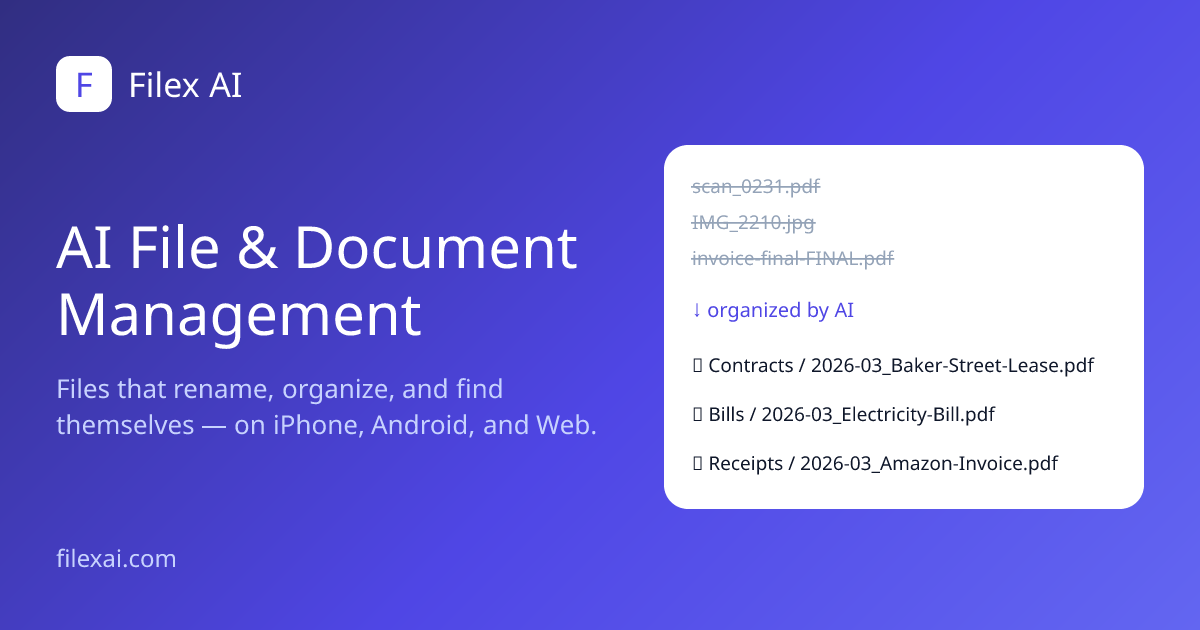 Filex AI screenshot 1